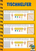 Vorschau - Merkblätter - Tischhelfer Grundschule: Differenzierte Lernhilfe mit Alphabet, Formen und Grammatik - Deckblatt