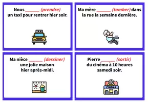 Aperçu - Jeux - LE PASSÉ COMPOSÉ – Jeu de détonation - Page 3