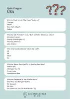Vorschau - Quiz - Quizfragen für Kinder: USA / Vereinigte Staaten von Amerika - Seite 2