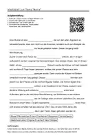Vorschau - Arbeitsblätter - Arbeitsblätter zum Thema "Mumie" + Lösung & MP3 + Mindmap + Infografik - Deckblatt