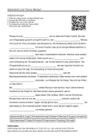 Vorschau - Arbeitsblätter - Arbeitsblätter zum Thema "Mumps" + Lösung & MP3 + Mindmap + Infografik - Deckblatt