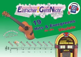 Vorschau - Arbeitsblätter - Materialpaket - 53 Kinderlieder, Hits und Evergreens für die Ukulele - Deckblatt