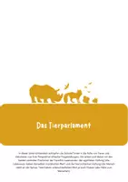 Vorschau - Arbeitsblätter - Tierparlament - Deckblatt