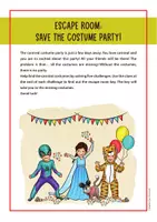 Προεπισκόπηση - Φύλλα εργασίας - Carnival Escape Room / Breakout Room - 4η και 5η τάξη (Αγγλικά) - Σελίδα 1