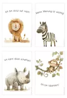 Vorschau - Bildkarten - Affirmationskarten für Kinder - Tiere - Seite 2