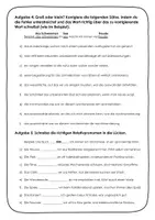 Vorschau - Arbeitsblätter - Wiederholung/Lernstandsermittlung (Jahrgang 7). Grammatik (Attribute, Kommasetzung, Relativsätze, Nominalisierungen und Satzglieder) - Seite 3