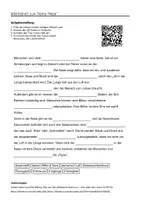 Vorschau - Arbeitsblätter - Arbeitsblätter zum Thema "Nase" + Lösung & MP3 + Mindmap + Infografik - Deckblatt