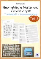 Vorschau - Arbeitsblätter - Geometrische Muster und Verzierungen Teil 3 - Deckblatt