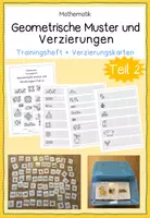 Vorschau - Arbeitsblätter - Geometrische Ornamente, Muster und Verzierungen - Bandornamente, Kästchenmuster (Teil 2) - Deckblatt