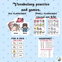 Vista previa - Juegos / Gamificación - Adjectives vocabulary and games | ESL PDF | young learners - página 3
