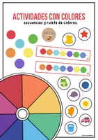 Vista previa - Juegos / Gamificación - Actividades con colores - Tesoros Brillantes - Portada