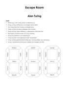 Vorschau - Stundenentwürfe - Escape Room "Alan Turing" - Deckblatt
