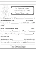 Vorschau - Arbeitsblätter - USA - Flip Book - Seite 1