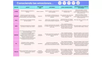 Vista previa - Tarjetas / Manipulativos - Conociendo las emociones - Portada