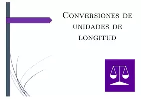 Vista previa - Hojas de trabajo - Conversiones de unidades de longitud | física | 26 columnas - página 1