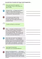Vorschau - Arbeitsblätter - Vor- und Nachteile einer Social Media Plattform - Deckblatt