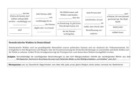 Vorschau - Arbeitsblätter - Wahlrechtsgrundsätze Merkblatt inkl. Lösung - Seite 3