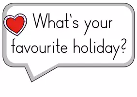 Vorschau - Stationenlernen - My favourite holiday - Class Survey Englisch Grundschule (Klasse 3–4) – Interview & Speaking Activity für Wortschatztraining Feiertage | Arbeitsblätter - Seite 3