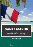 Vorschau - Arbeitsblätter - Sankt Martin Steckbrief - Deckblatt