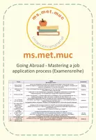 Vorschau - Stundenentwürfe - Going Abroad - Mastering a job application process - Deckblatt