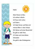 Vorschau - Arbeitsblätter - Arbeitsblätter Ostern Deutsch und Deutsch als Zweitsprache 1. Klasse - Seite 2