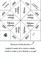 Vista previa - Juegos / Gamificación - Comecocos de números ordinales - página 3