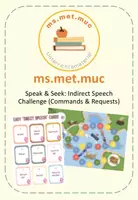 Vorschau - Spiele - Speak & Seek: Indirect Speech Challenge (Commands & Requests) - Deckblatt
