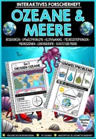 Vorschau - Unterrichtsreihen - Ozeane & Meere der Erde Materialpaket für Erdkunde + Geografie | Plastikmüll im Meer, Wasserkreislauf, Golfstrom - Seite 1