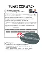 Vorschau - Arbeitsblätter - US Wahl 2024 - Donald Trump ist wieder Präsident (Update) - Seite 1