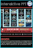 Vorschau - Unterrichtsreihen - Ozeane & Meere – Interaktive PowerPoint | Kontinente und Ozeane, Weltmeere, Meeresströmungen, Leben im Meer - Seite 1