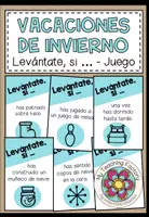 Vista previa - Juegos / Gamificación - Vacaciones de invierno - Levántate, si … (Juego) - Portada