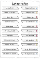Vorschau - Fördermaterial/Inklusion - Satzarten / Satzstreifen - Seite 2