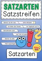 Vorschau - Fördermaterial/Inklusion - Satzarten / Satzstreifen - Deckblatt