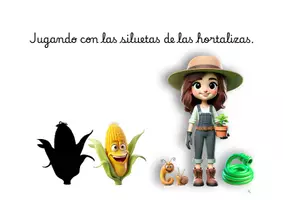 Vista previa - Juegos / Gamificación - Siluetas huerto - Portada