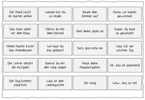 Vorschau - Arbeitsblätter - Satzarten / Sätze sortieren - Seite 2