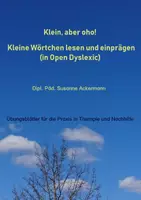 Vorschau - Arbeitsblätter - Klein, aber oho! - Kleine Wörtchen lesen und einprägen - - Deckblatt