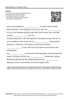 Vorschau - Arbeitsblätter - Arbeitsblätter zum Thema "Oslo" (Lückentext, Hörverstehen) + Lösung & MP3 - Deckblatt