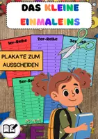 Vorschau - Mal- und Bastelvorlagen - DAS KLEINE EINMALEINS: Plakate/Merkblätter zum ausschneiden - Deckblatt
