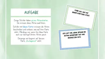 Vorschau - Aufgabenkarten - Interaktive Aufgaben zum Kennenlernen von Präpositionen - Seite 2