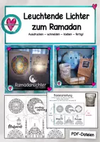 Vorschau - Mal- und Bastelvorlagen - Materialpaket „Basteln für den Ramadan“ - Seite 1