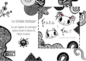 Vista previa - Juegos / Gamificación - La textura intrusa "Gara i Gat" - Portada