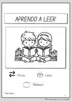 Vista previa - Hojas de trabajo - CUADERNO LECTURA - INICIACIÓN A LA LECTURA - página 1