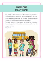 Προεπισκόπηση - Φύλλα εργασίας - Simple Past Escape Room (Αγγλικά) - Σελίδα 3