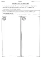 Vorschau - Arbeitsblätter - Erörterung - Smartphonenutzung im Unterricht - Seite 1