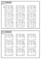 Vorschau - Unterrichtsreihen - Addition & Subtraktion bis 100 ohne Übergang – Kartei mit Legematerial (Mathe Klasse 2/3) - Seite 3