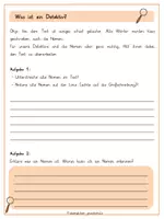 Vorschau - Arbeitsblätter - Arbeitsheft "die vier Fälle des Nomens" - Seite 3