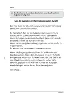 Vorschau - Arbeitsblätter - Abschlusstest - Deckblatt