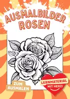 Vorschau - Mal- und Bastelvorlagen - Ausmalen Valentinstag - Deckblatt