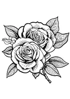 Vorschau - Arbeitsblätter - Rosen Ausmalbilder Fensterbilder Mandala Bilder ausmalen - Seite 2