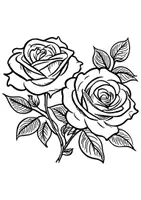 Vorschau - Arbeitsblätter - Rosen Ausmalbilder Fensterbilder Mandala Bilder ausmalen - Seite 3